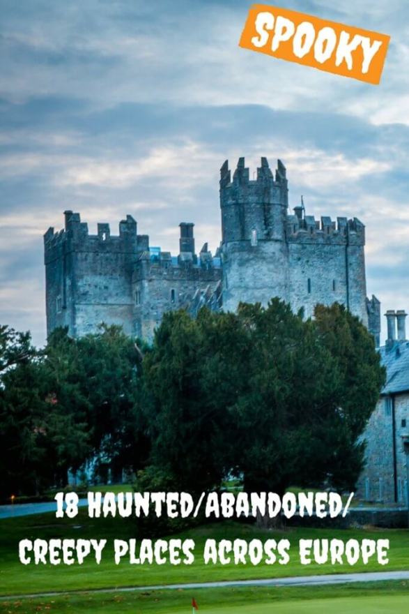 18 Spooky, Haunted /Abandoned places in Europe. #haunted #abandoned #travel #halloween