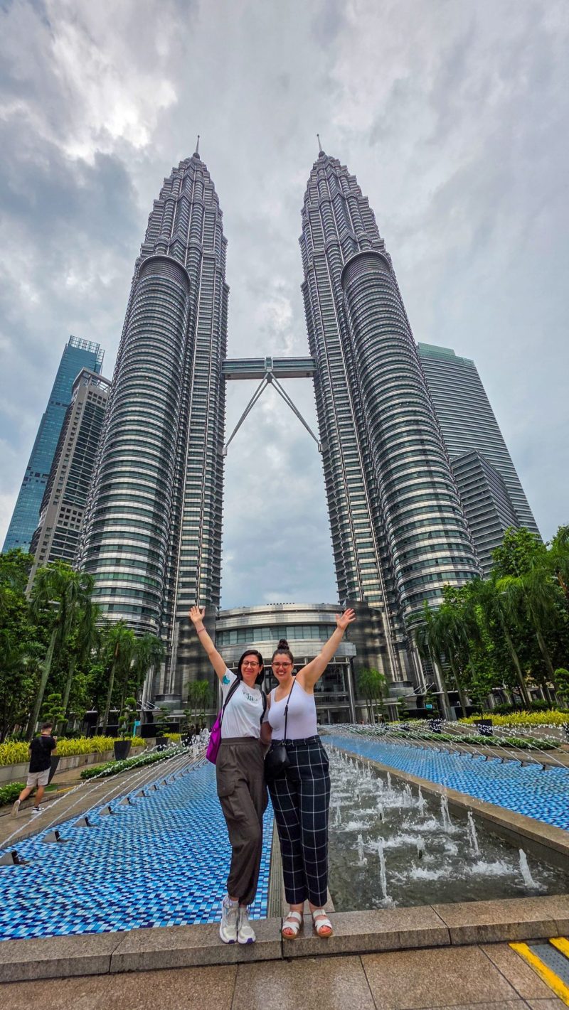 Two friends photographed together in Kuala Lumpur