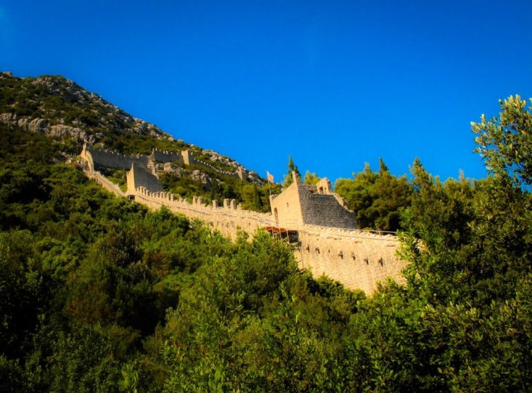 Ston Wall Tower- second largest wall in the world