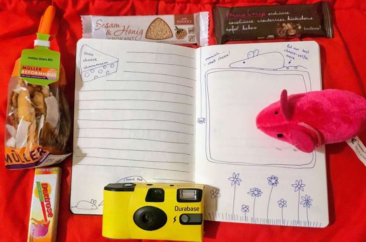 Making a Travel journal or travel diary - Copyright europediaries.com