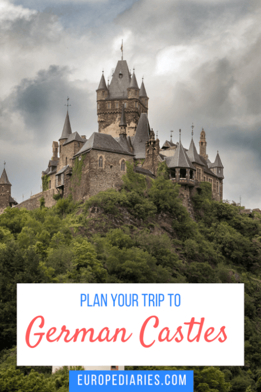 Plan your trip to explore beautiful castles in Germany- All about Castles on the rhine river at europediaroes.com