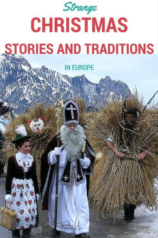 Strange Christmas traditions and tales from Europe