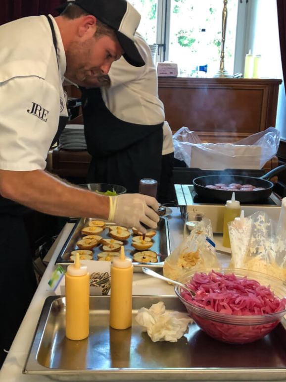 Group activities in Basel- cooking class and fine dining at schloss bottmingen
