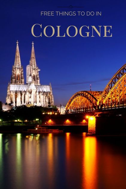 You will love Cologne!