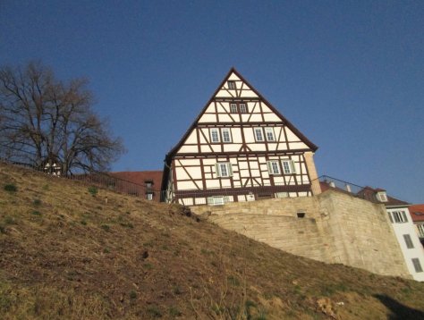 Old houses in the town