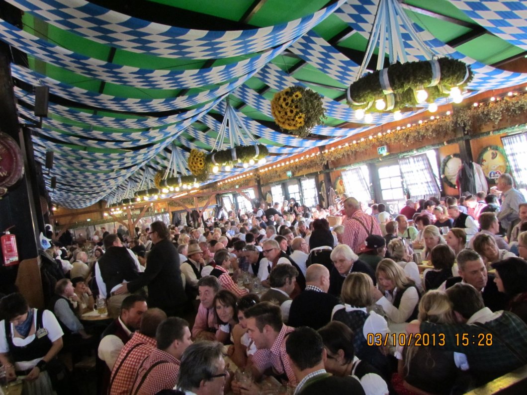Oktoberfest tent