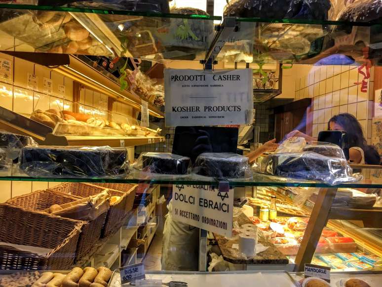 Kosher food in Venice,Italy