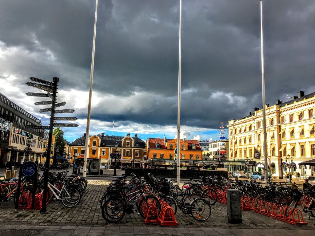 Exploring Linköping Sweden:Market Square