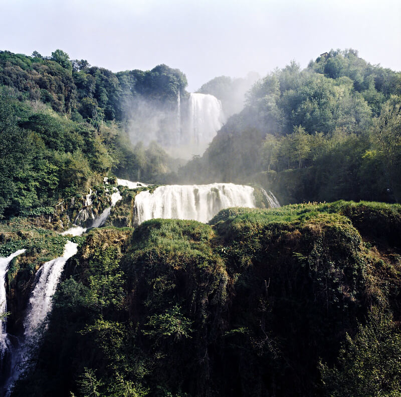 Beautiful waerfalls in the birthplace of Sant Valentine