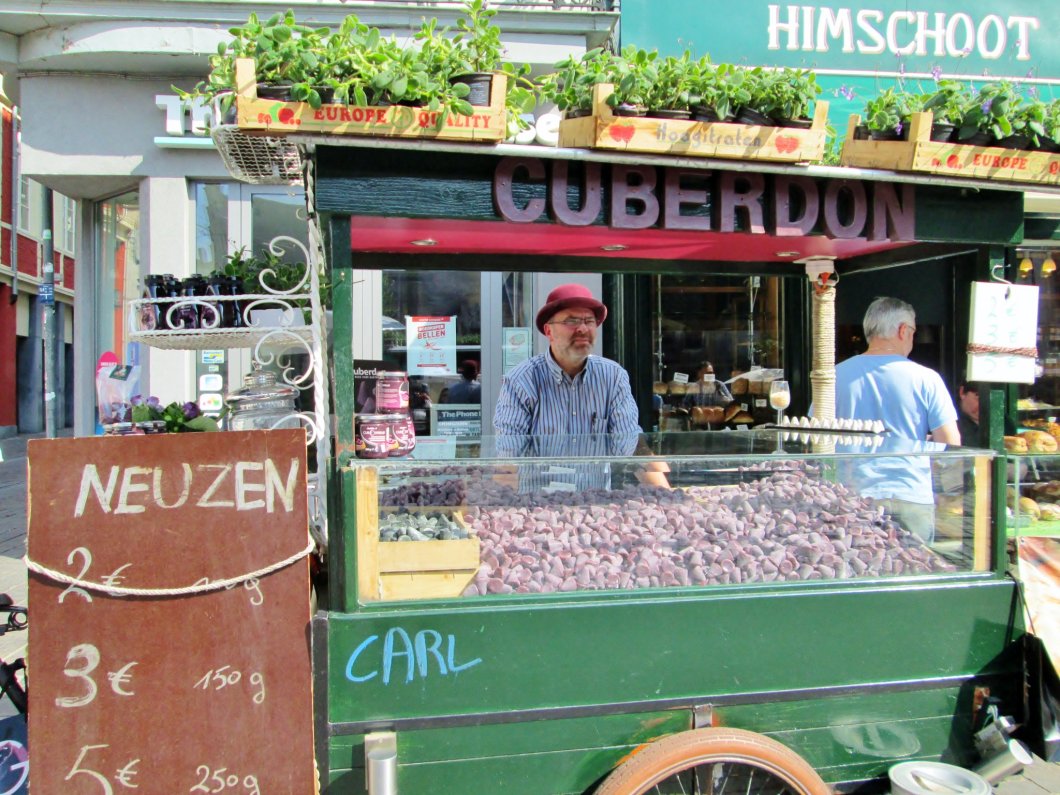 Noses of Gent, a local delicacy in Ghent,Belgium.Check out how I travelled to four cities including Ghent while spending 100 euros for all travel!