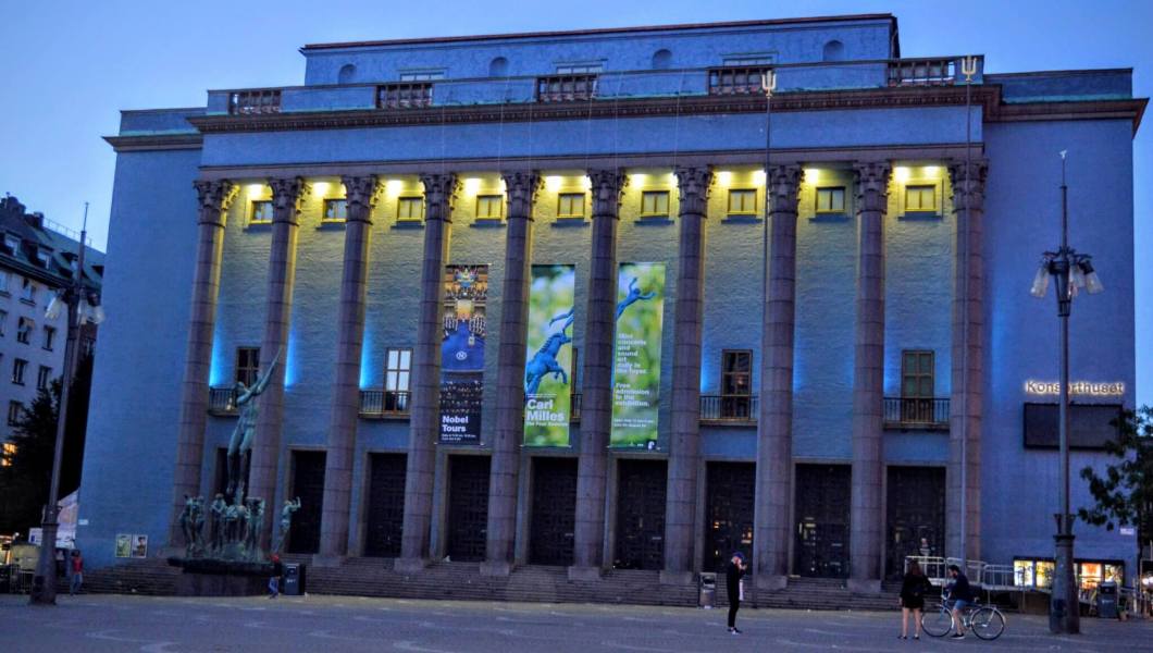 Stockholm BNobel Prize ceremony hall