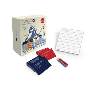 Gifts for Switzerland lovers- Swiss quiz fun game
