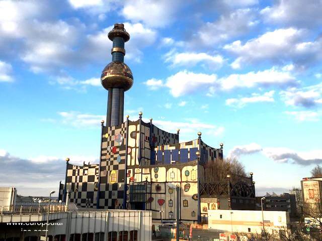 Quirky art in Vienna- Unique buildings in Vienna,Austria